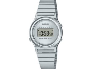 AUTHENTIC CASIO COLLECTION & VINTAGE MINI SLIM ROUND SILVER Mineral Exclusive Watch