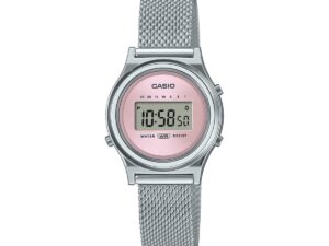 AUTHENTIC CASIO COLLECTION & VINTAGE MINI SLIM ANTIQUE PINK Women Sophisticated Watch