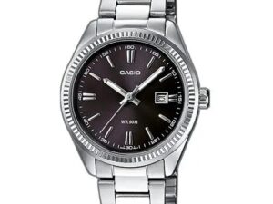 AUTHENTIC CASIO COLLECTION & VINTAGE DATE BLACK Mineral Elegant Watch