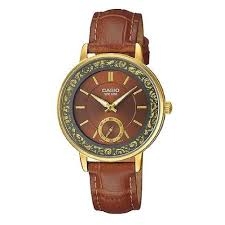 AUTHENTIC CASIO COLLECTION & VINTAGE Leather Strap Sophisticated Watch