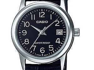 AUTHENTIC CASIO COLLECTION & VINTAGE Leather Strap Sophisticated Watch