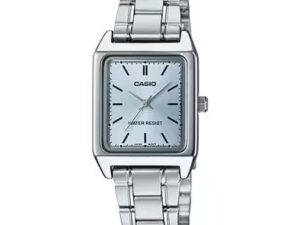 AUTHENTIC CASIO COLLECTION & VINTAGE LADY SQUARE Metal Alloy 31 x 22 mm Designer Watch