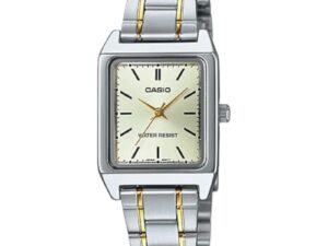 AUTHENTIC CASIO COLLECTION & VINTAGE LADY SQUARE Metal Alloy Quartz Premium Watch