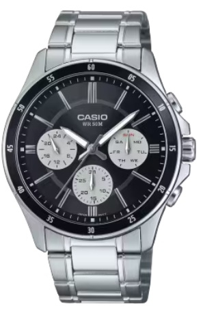 AUTHENTIC CASIO COLLECTION & VINTAGE SS Bracelet Sophisticated Watch