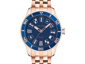 AUTHENTIC NAUTICA SS IP Rose Gold High-End Watch