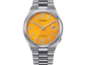 AUTHENTIC CITIZEN TSUYOSA Automatic HONEY YELLOW SS Bracelet Premium Watch