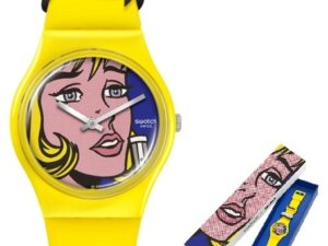 AUTHENTIC SWATCH REVERIE BY ROY LICHTENSTEIN, THE WATCH 34 mm Designer