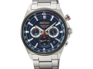 Authentic SEIKO Men 41 mm Stainless Steel Quartz Exclusive Wristwatch  – SEIKO