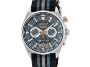 Authentic SEIKO Men 41 mm Stainless Steel Quartz Exclusive Wristwatch  – SEIKO