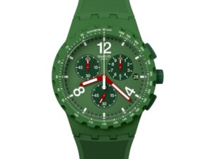 AUTHENTIC SWATCH PRIMARILY GREEN Switzerland Designer