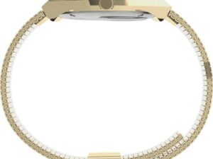 AUTHENTIC TIMEX Q REISSUE SS IP Gold Elegant Watch