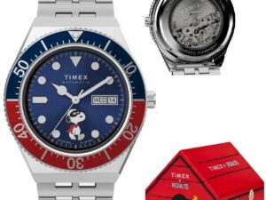 AUTHENTIC TIMEX PEANUTS COLLECTION – M79 Automatic Snoopy Special Pack Day & Date High-End Watch