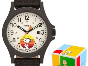 AUTHENTIC TIMEX PEANUTS COLLECTION – EXPEDITION Snoopy Beagle Scout Special Pack Packaging Exclusive Watch