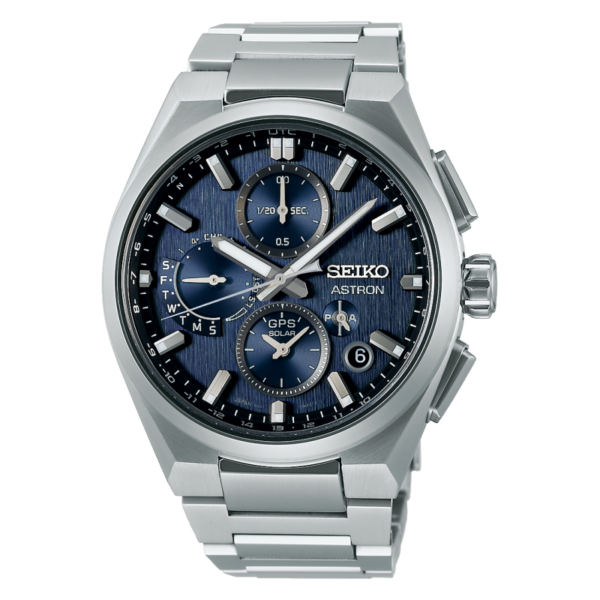 Authentic SEIKO ASTRON Men 42 mm Titanium Solar Luxurious Wristwatch  - Sapphire Glass - SEIKO ASTRON - Image 4