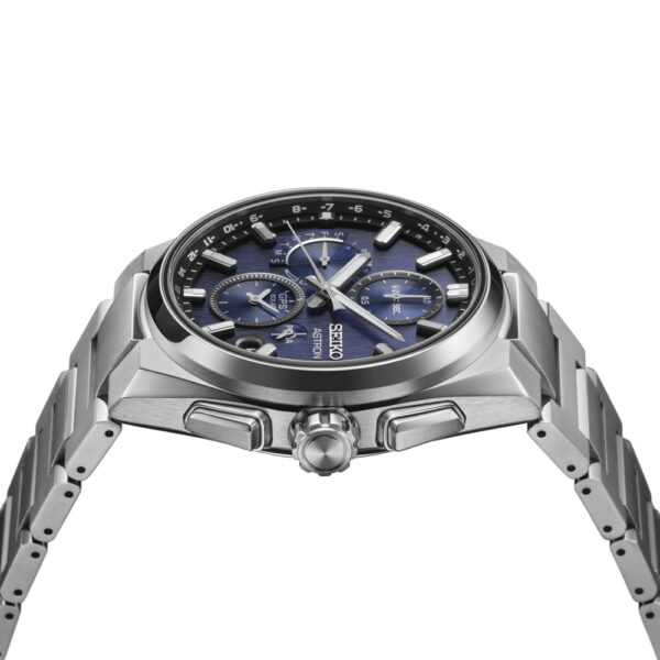 Authentic SEIKO ASTRON Men 42 mm Titanium Solar Luxurious Wristwatch  - Sapphire Glass - SEIKO ASTRON - Image 2