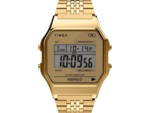 Authentic TIMEX Men 42 mm SS IP Gold Quartz Designer Wristwatch  – TIMEX WATCHES