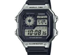 Authentic CASIO COLLECTION & VINTAGE Men 42 mm Resin Quartz Designer Wristwatch  – CASIO SPORT