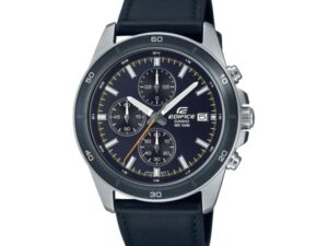 Authentic CASIO EDIFICE Men 44 mm Stainless Steel Quartz Designer Wristwatch  – CASIO EDIFICE