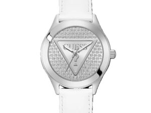 Authentic GUESS Women 34 mm Stainless Steel Quartz Designer Wristwatch  – GUESS