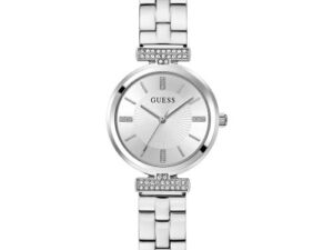 Authentic GUESS Women 28 mm Stainless Steel Quartz Designer Wristwatch  – GUESS