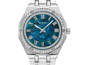 Authentic GUESS Women 36 mm Stainless Steel Quartz Elegant Wristwatch  – GUESS