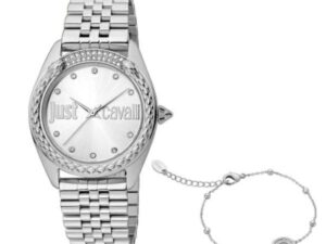 Authentic JUST CAVALLI TIME Women 20 mm Quartz Analog Top-Quality Necklace  – JUST CAVALLI