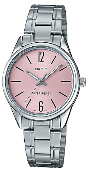 Authentic CASIO COLLECTION & VINTAGE Women 34 mm Stainless Steel Quartz Designer Wristwatch  – CASIO COLLECTION