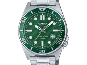 Authentic CASIO COLLECTION & VINTAGE Men 43.5 mm Stainless Steel Quartz Designer Wristwatch  – CASIO SPORT