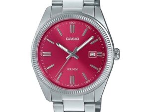 Authentic CASIO COLLECTION & VINTAGE Men 38.5 mm Stainless Steel Quartz Designer Wristwatch  – CASIO COLLECTION