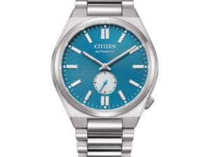 Authentic CITIZEN Men 40 mm Stainless Steel Exclusive Wristwatch  – Sapphire Glass – CITIZEN