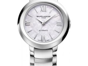 Authentic BAUME&MERCIER Women 30 mm Stainless Steel Luxurious Wristwatch  – Sapphire Glass – BAUME & MERCIER