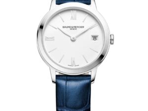 Authentic BAUME&MERCIER Women 31 mm Stainless Steel Quartz High-end Wristwatch  – Sapphire Glass – BAUME & MERCIER