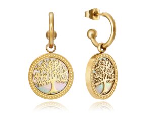 Authentic VICEROY FASHION  Women 19 mm Quartz Analog Sophisticated Earrings  – VICEROY FASHION