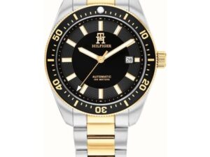 Authentic TOMMY HILFIGER Men 46 mm Stainless Steel Quartz Top-Quality Wristwatch  – TOMMY HILFIGER