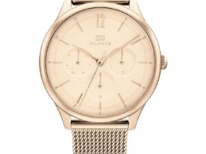 Authentic TOMMY HILFIGER Women 38 mm Quartz Analog Elegant Watch  – TOMMY HILFIGER