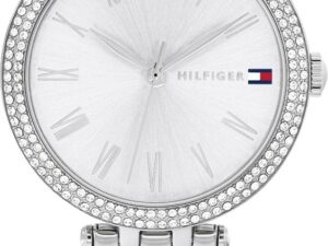 Authentic TOMMY HILFIGER Women 38 mm Stainless Steel Quartz Elegant Wristwatch  – TOMMY HILFIGER