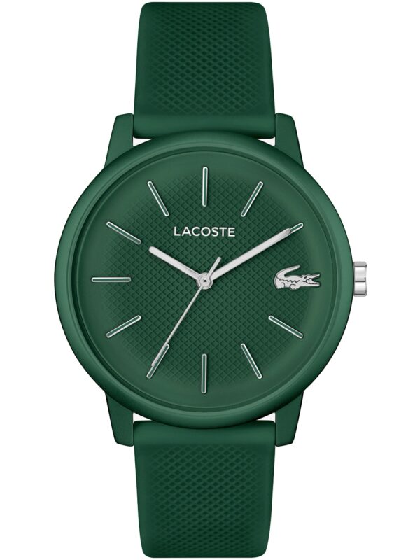 Authentic LACOSTE Men 42 mm Plastic Quartz Designer Wristwatch  - LACOSTE