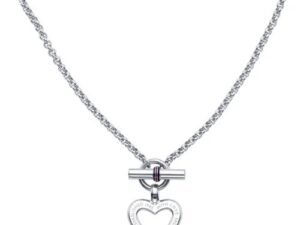 Authentic TOMMY HILFIGER  Women 19 mm Quartz Analog Designer Necklace  – TOMMY HILFIGER JEWELS