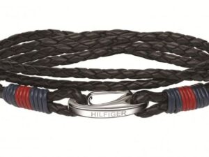 Authentic TOMMY HILFIGER  Men 41 mm Quartz Analog Designer Bracelet  – TOMMY HILFIGER JEWELS