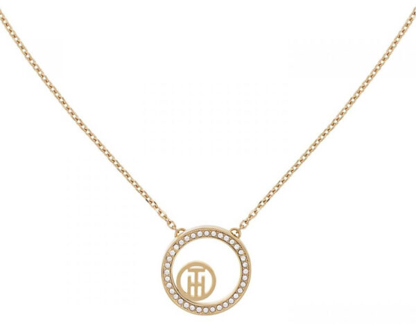 Authentic TOMMY HILFIGER  Women 38 mm Quartz Analog Designer Necklace  - TOMMY HILFIGER JEWELS - Image 2