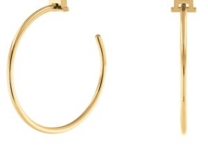 Authentic TOMMY HILFIGER  Women 28 mm Quartz Analog Designer Earrings  – TOMMY HILFIGER JEWELS