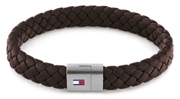 Authentic TOMMY HILFIGER  Men 43 mm Quartz Analog Designer Bracelet  - TOMMY HILFIGER JEWELS