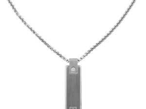 Authentic TOMMY HILFIGER  Men 43 mm Quartz Analog Designer Necklace  – TOMMY HILFIGER JEWELS