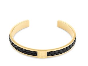 Authentic TOMMY HILFIGER  Men 41 mm Quartz Analog Designer Bracelet  – TOMMY HILFIGER JEWELS