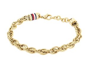 Authentic TOMMY HILFIGER  Women 41 mm Quartz Analog Designer Bracelet  – TOMMY HILFIGER JEWELS