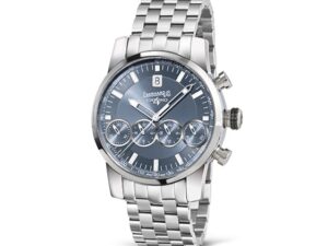 Authentic EBERHARD Men 43 mm Stainless Steel Quartz Luxurious Wristwatch  – Sapphire Glass – EBERHARD