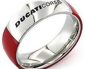 Authentic DUCATI  Men Designer Ring  – DUCATI JEWELS