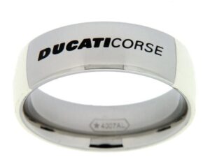 Authentic DUCATI  Men Designer Ring  – DUCATI JEWELS