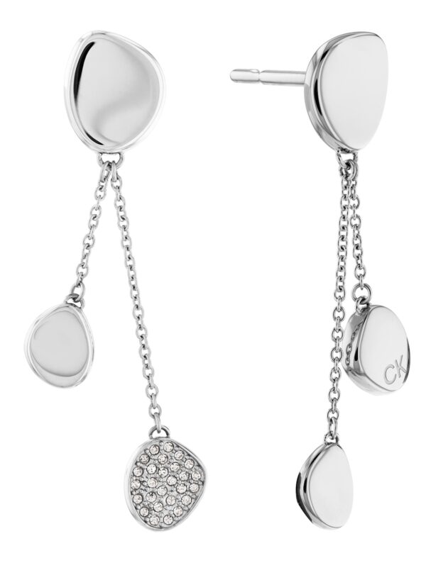 Authentic CALVIN KLEIN  Women 19 mm Quartz Analog Designer Earrings  - CK JEWELRY NEW COLLECTION JEWELRY