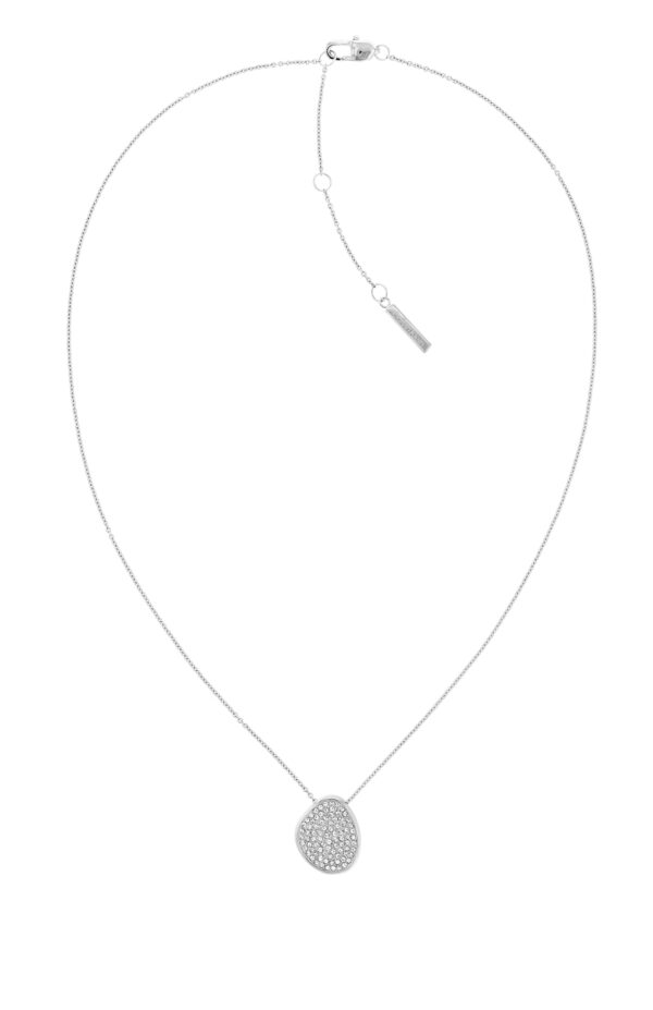 Authentic CALVIN KLEIN  Women 19 mm Quartz Analog Designer Necklace  - CALVIN KLEIN JEWELRY